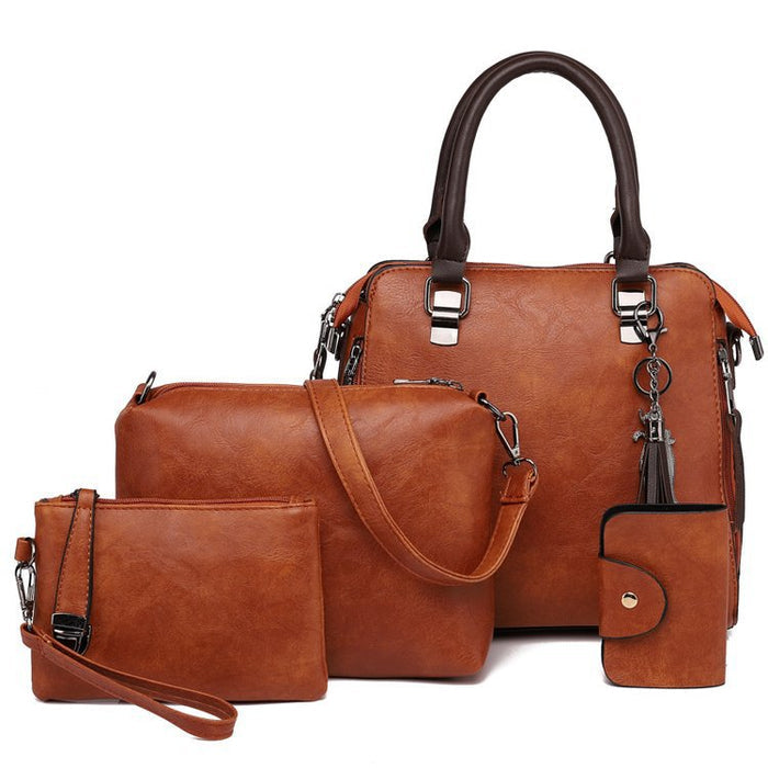 H889 - Four Piece Diagonal Shoulder Bag