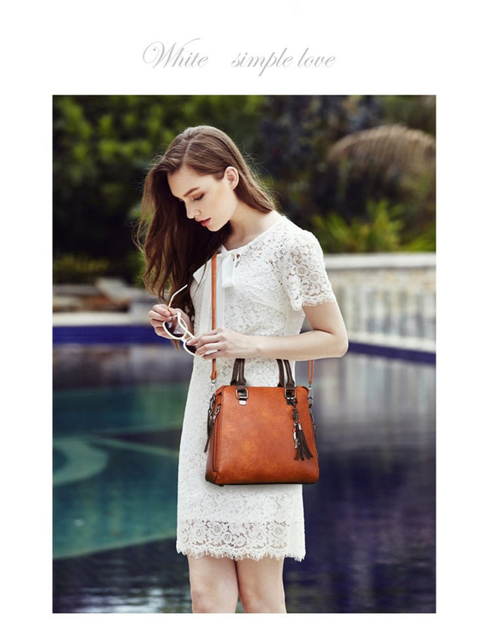 H889 - Four Piece Diagonal Shoulder Bag