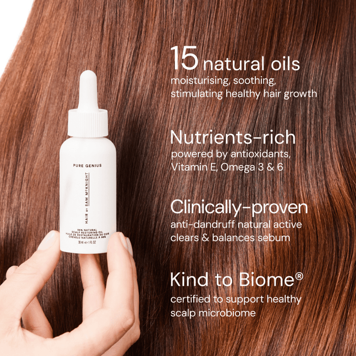 Hair by Sam McKnight - Pure Genius Scalp Oil