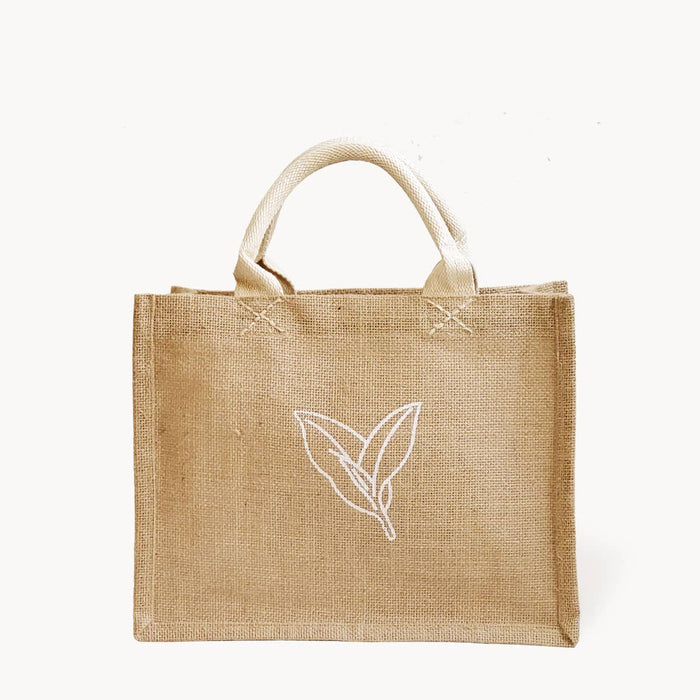 Handmade Burlap Jute Tote • Gift Bag - Nature - Magnolia Lane co. Home + Garden + Gift
