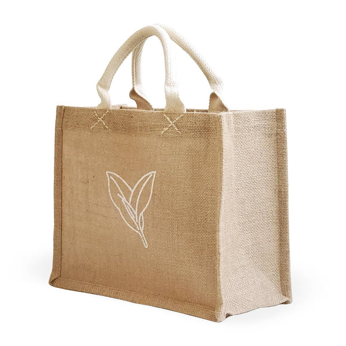 Handmade Burlap Jute Tote • Gift Bag - Nature - Magnolia Lane co. Home + Garden + Gift