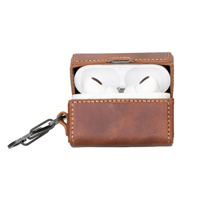 Leather AirPods Pro Square Case by Hardiston - premium AirPods Cases