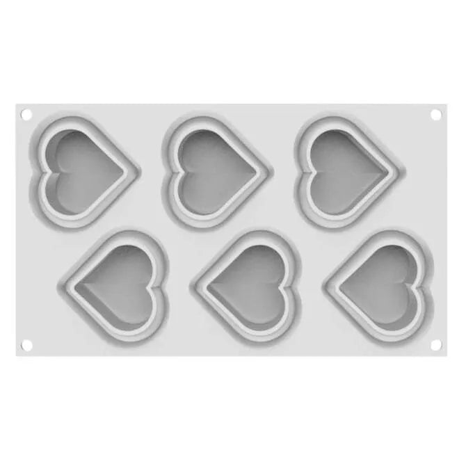 HEARTIX 85 - Silicone Mold + Cutter
