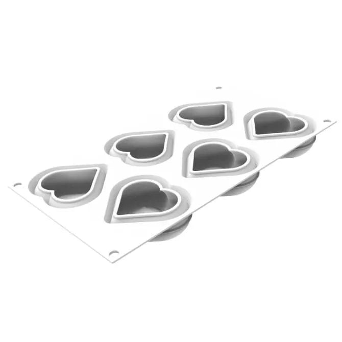 HEARTIX 85 - Silicone Mold + Cutter