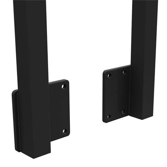 Heavy Duty Face Mount Post - 1 Left & 1 Right - 1500mm Height - Image 1