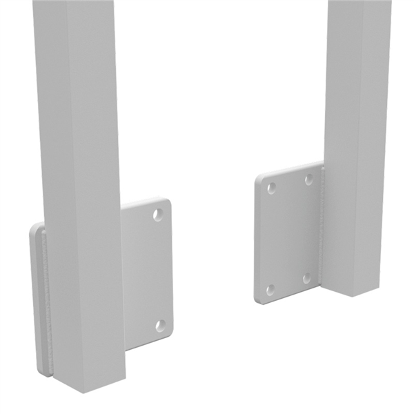 Heavy Duty Face Mount Post - 1 Left & 1 Right - 1500mm Height - Image 2
