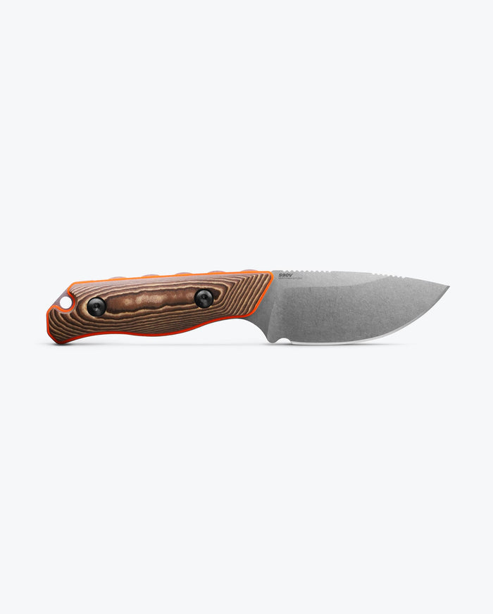 Hidden Canyon Hunter Richlite & G10 Drop-point knife - Back Profile View | Benchmade Knife Co.