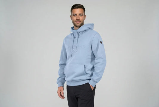 Hoodie Armento powder blue
