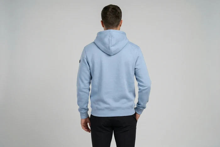 Hoodie Armento powder blue