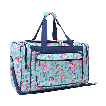 !HOT DEAL! DEAL! Mermaid Squad Canvas 20" Duffle Bag
