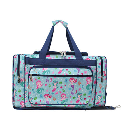 !HOT DEAL! DEAL! Mermaid Squad Canvas 20" Duffle Bag