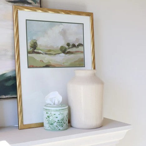 House of Happy Jade Tissue Vessel