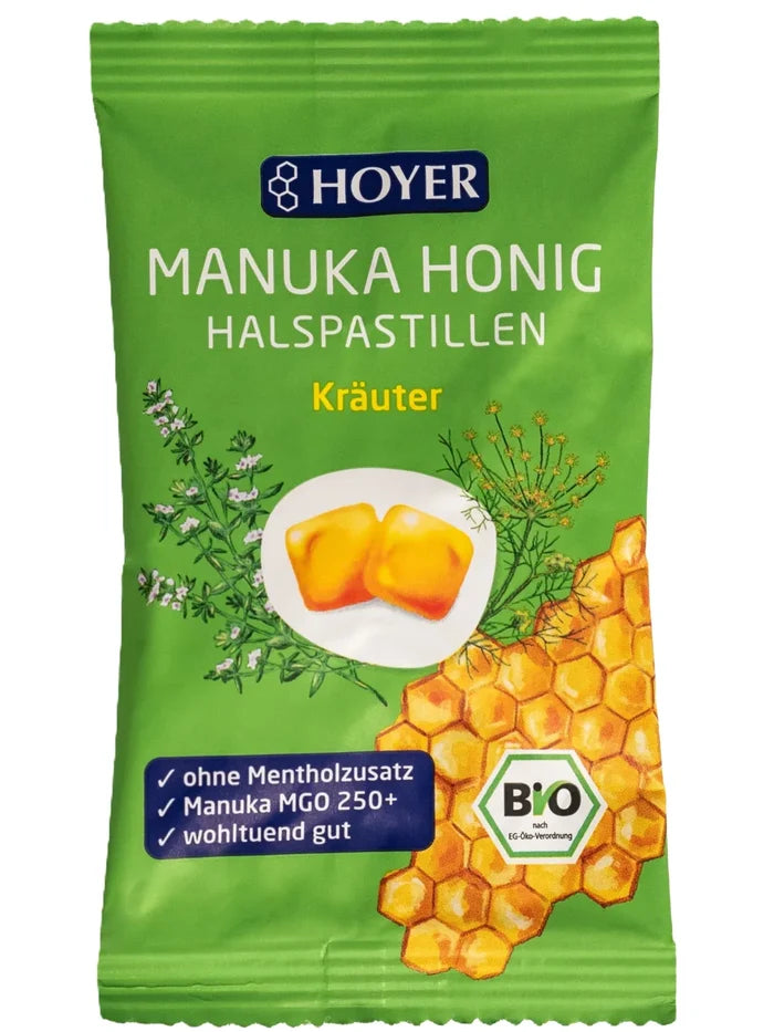 HOYER - Manukahonig Halspastillen Kräuter - 30g_14320.jpg
