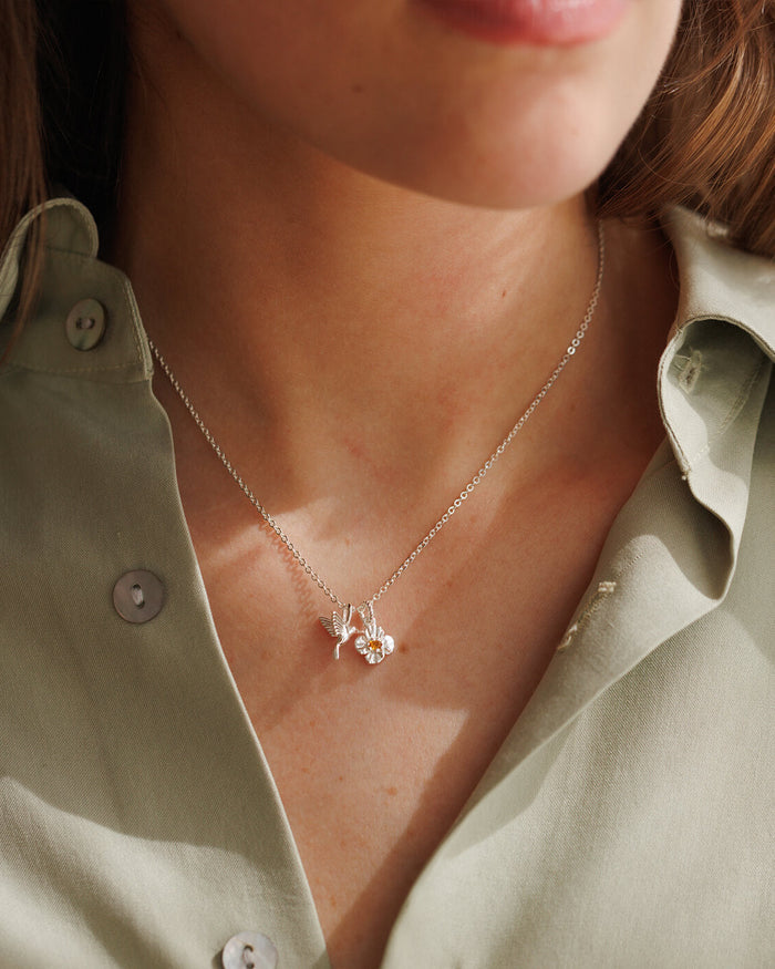 Hummingbird Charm