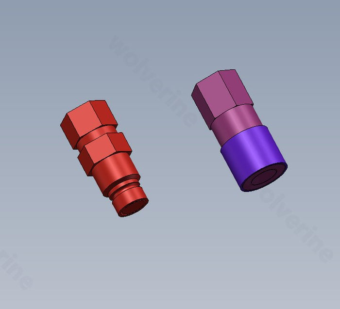 Hydraulic Oil Inlet*1 & Return Joints*1