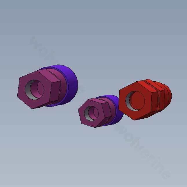Hydraulic Oil Inlet*1 & Return Joints*2