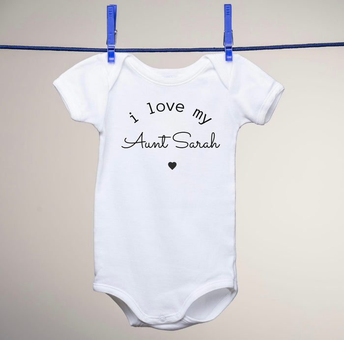 ' I Love My... '  Personalized Bodysuit