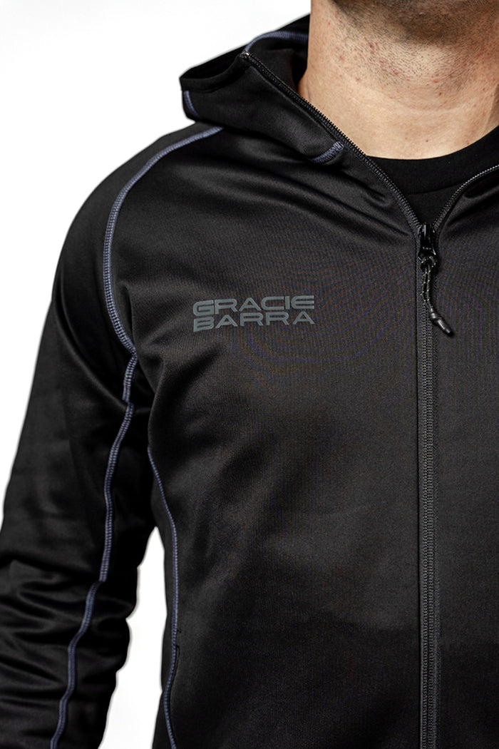 Incognito Mens Track Jacket - Black