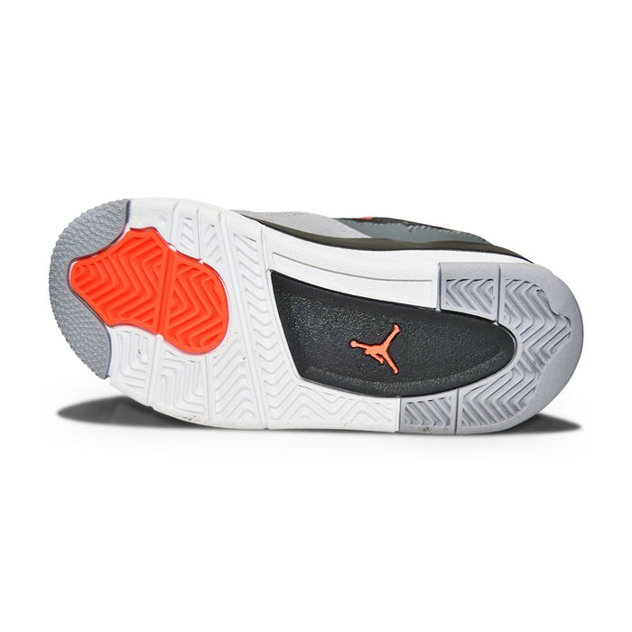 Infants Nike Jordan 4 Retro (TD) - BQ7670 061 - Dark Grey Infrared 23 Black