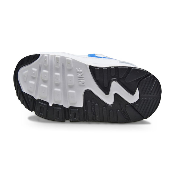 Infants Nike Air Max 90 Toggle (TD) - CV0065 105 - White Photo Blue-Infants-Nike-Infants Nike Air Max 90 Toggle-sneakers Foot World
