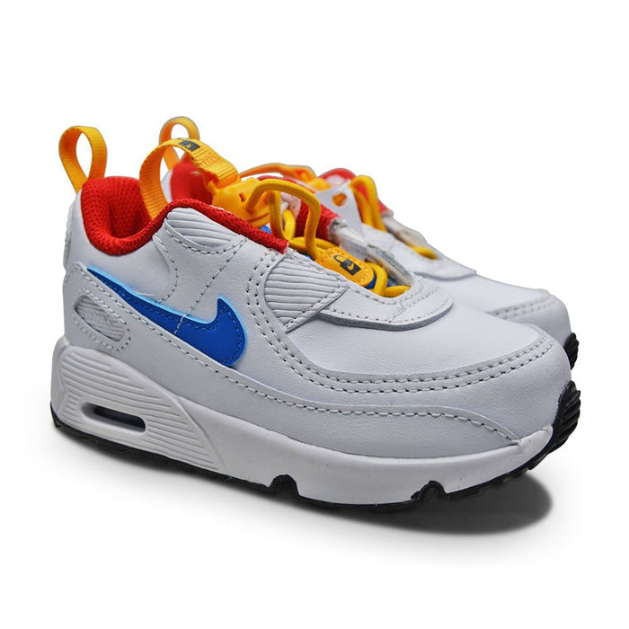 Infants Nike Air Max 90 Toggle (TD) - CV0065 105 - White Photo Blue-Infants-Nike-Infants Nike Air Max 90 Toggle-sneakers Foot World