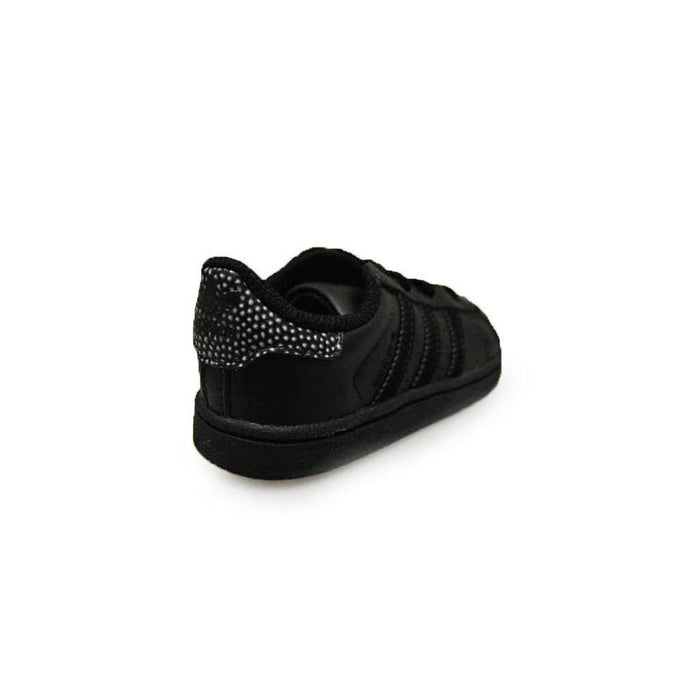 Infants Adidas Superstar Ray Black EL I-Adidas Brands, Super Star, Toddlers (4-9.5)-Foot World UK