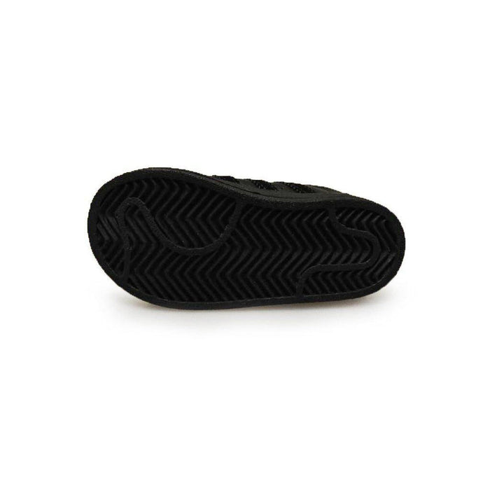 Infants Adidas Superstar Ray Black EL I-Adidas Brands, Super Star, Toddlers (4-9.5)-Foot World UK