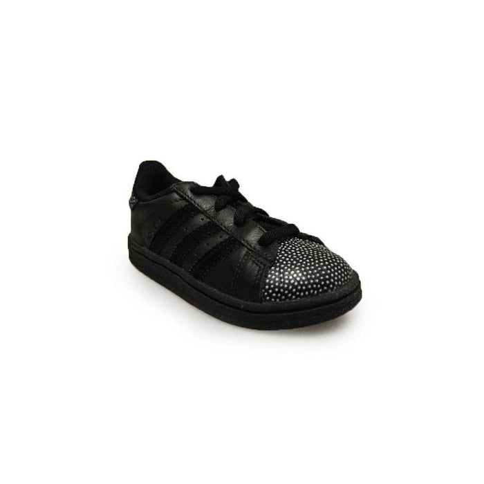 Infants Adidas Superstar Ray Black EL I-Adidas Brands, Super Star, Toddlers (4-9.5)-Foot World UK