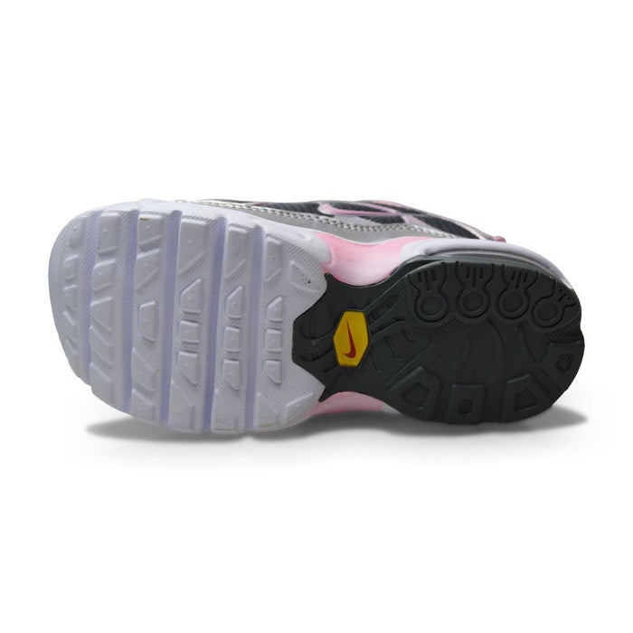 Infants Nike Tuned 1 Air Max Plus TN (TD) - CD0611 008 - Grey Silver Pink-Air Max Plus TN, Footwear Kids, Infant's Footwear, Kids, Nike Brands, Toddlers (4-9.5)-Foot World UK