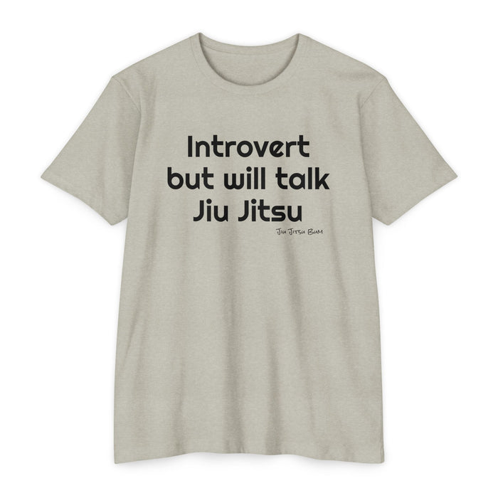 Introvert Jiu Jitsu Unisex CVC Jersey T-shirt
