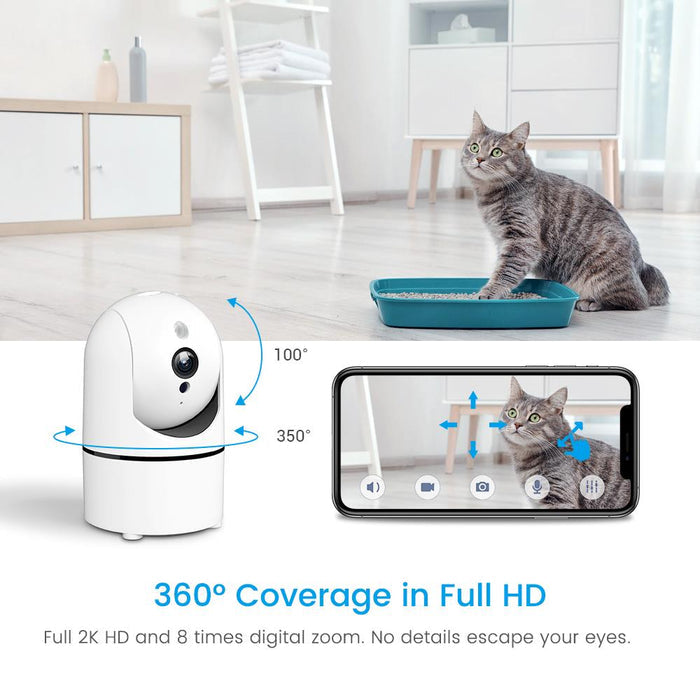 Ip Camera - Wifi Wireless Network Cam - 720p - 30FPS