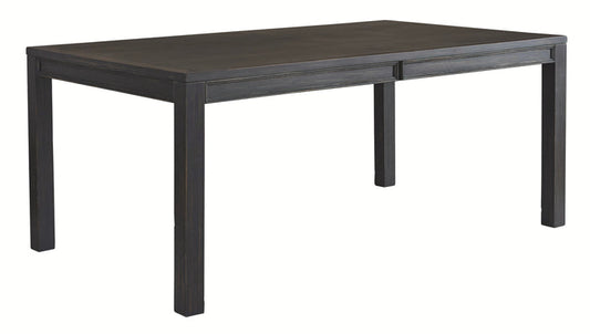 Jeanette D702-25 Black Rectangular Dining Room Table