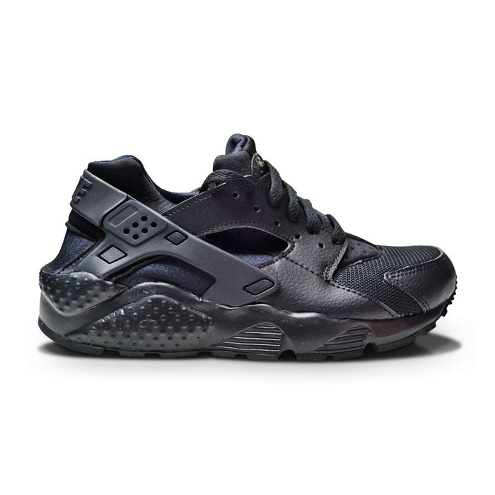 Juniors Nike Air Huarache Run (GS) - 654725 016 - Black Black-Juniors-Nike-Nike Air Huarache Run-sneakers Foot World