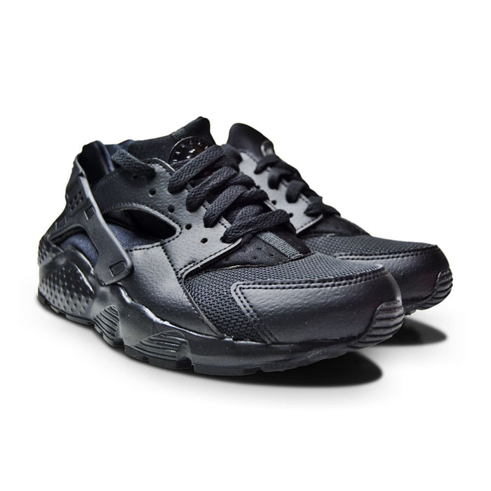 Juniors Nike Air Huarache Run (GS) - 654725 016 - Black Black-Juniors-Nike-Nike Air Huarache Run-sneakers Foot World