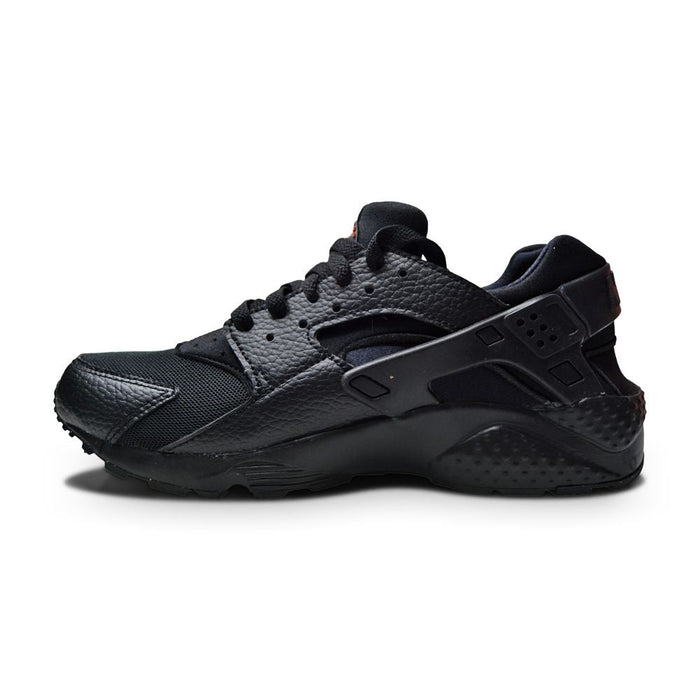 Juniors Nike Air Huarache Run GS WD - DO6491 001 - Black Bright Crimson-Juniors-Nike-Huarche, New arrivals, Nike-sneakers Foot World