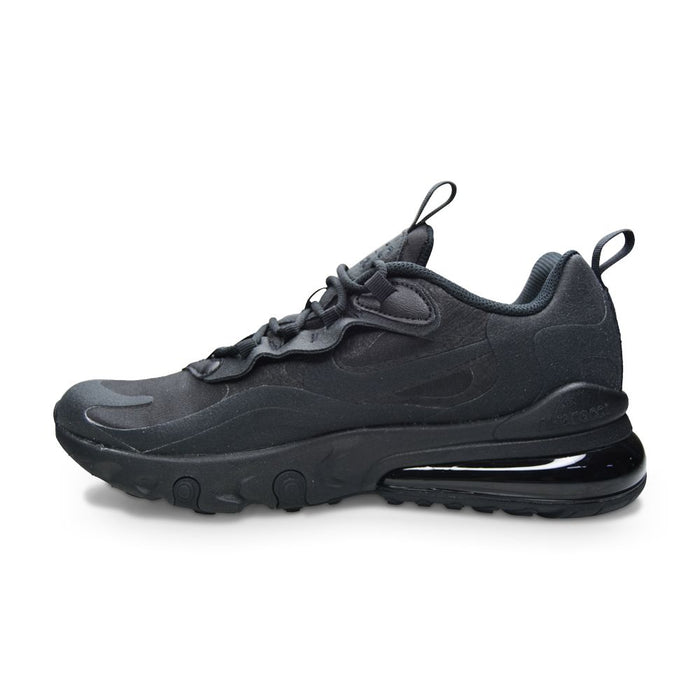 Juniors Nike Air Max 270 React (GS) BQ0103 004 Triple Black Back to School shoes