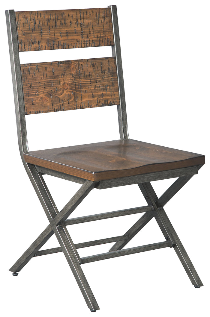 Kavara D469-01 Medium Brown Dining Room Chair 2CN