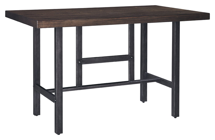 Kavara D469-13 Medium Brown RECT Dining Room Counter Table