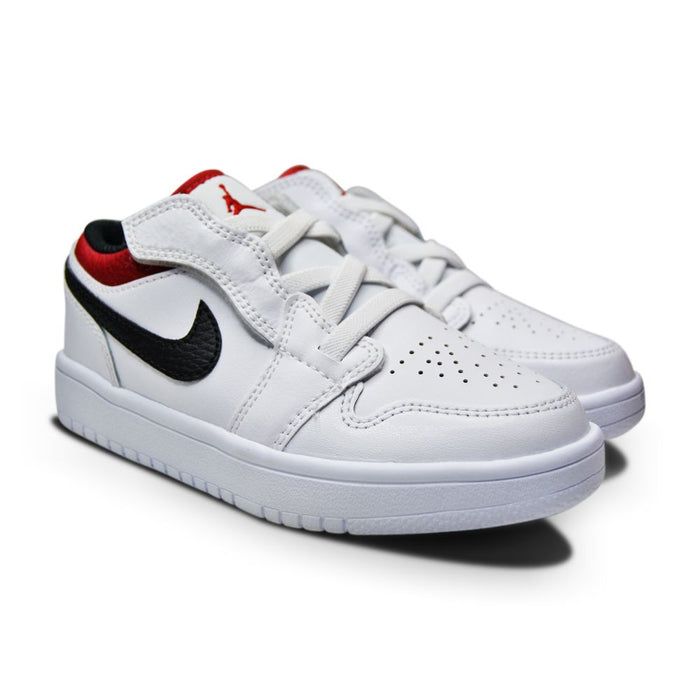 Kids Nike Air Jordan 1 Low ALT (PS) White "Gym Red"
