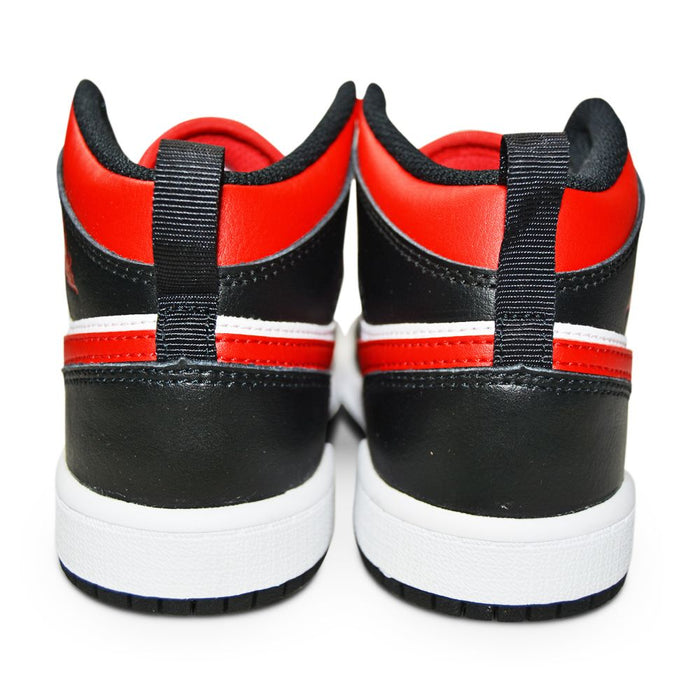 Kids Nike Air Jordan 1 Mid (PS) "Chicago Red Toe"