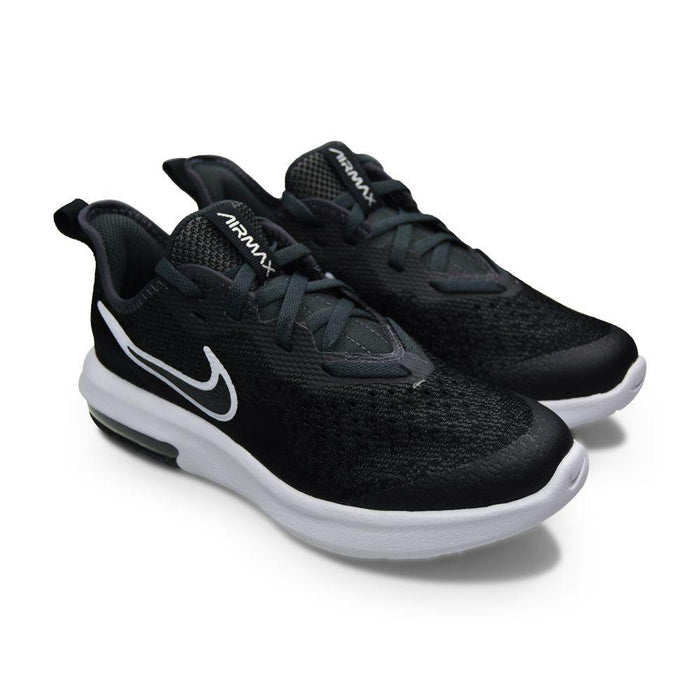 Kids Nike Air Max Sequent 4 EP (PS) - CD08520 001 - Black White-Footwear Kids, Kids (10-12.5), New Arrivals, Nike, Nike Brands-Foot World UK