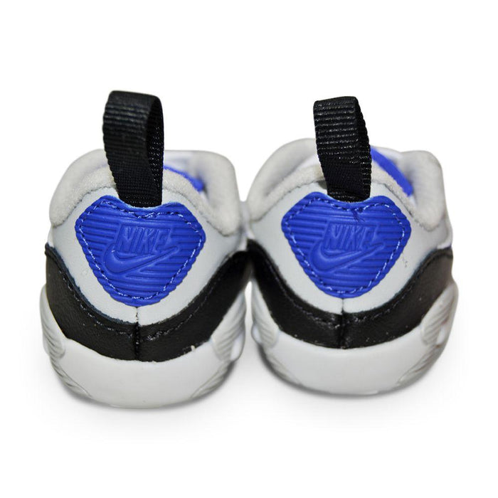 Kids babies Nike Air Max 90 Crib CB - CI0424 003 - Grey Fog Lapis Black White-Baby Cribs (0-3.5), Brands Kids, Footwear Kids, Kids, Kids *Rare*, Nike Brands-Foot World UK