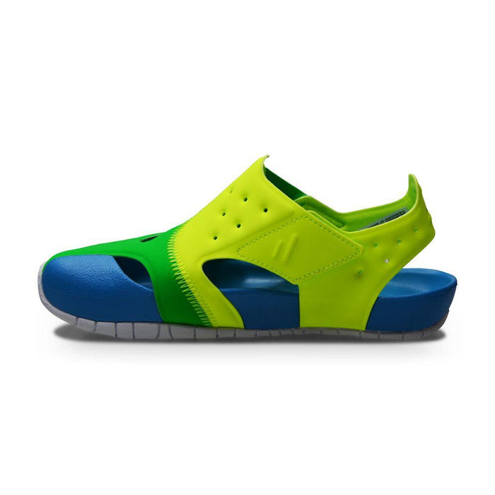 Kids Nike Jordan Flare - CI7849 300 - Green Spark Persian Violet-Footwear Kids, Jordan Brands, Nike Brands-Foot World UK