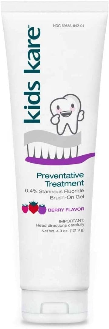 Kids Kare™ 0.4% Stannous Fluoride Brush-On Gel; Berry Flavor; 4.3 oz.