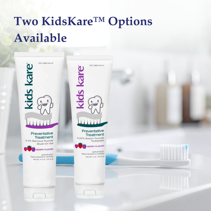 Kids Kare™ 0.4% Stannous Fluoride Brush-On Gel; Berry Flavor; 4.3 oz.