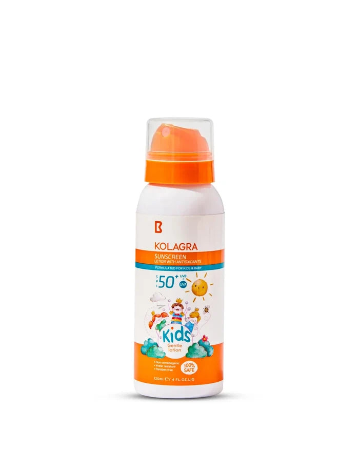 Kolagra Sunscreen Lotion SPF 50+ Kids 120ml