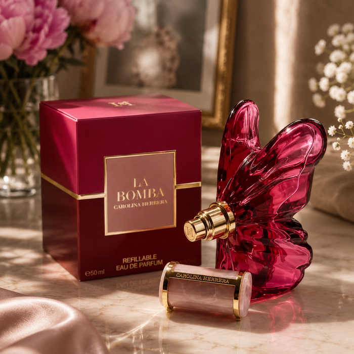 LA Bom Female Perfume 80ml women’s fresh floral and fruity fragrance