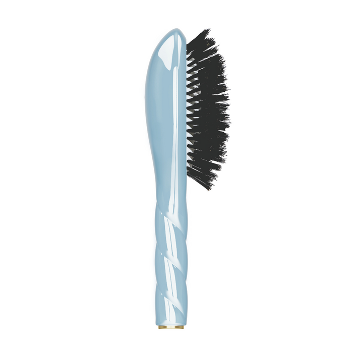 N.01 Small Shine & Care Hair Brush - Light Blue - Living Beauty
