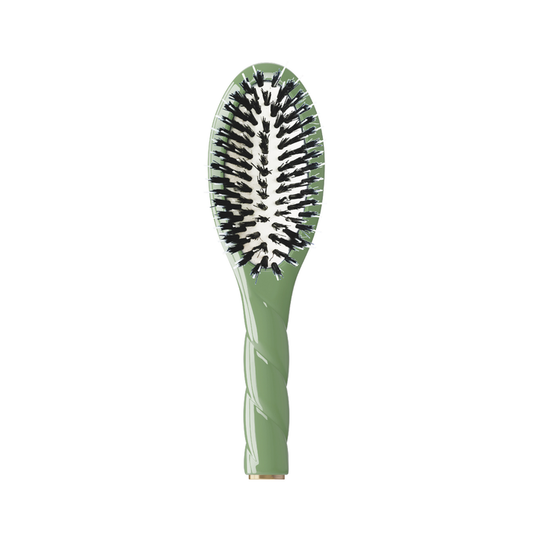 La Bonne Brosse - N.02 Small Care & Detangling Hair Brush - Almond Green