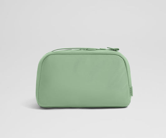Large Toiletry Bag in Sea Green